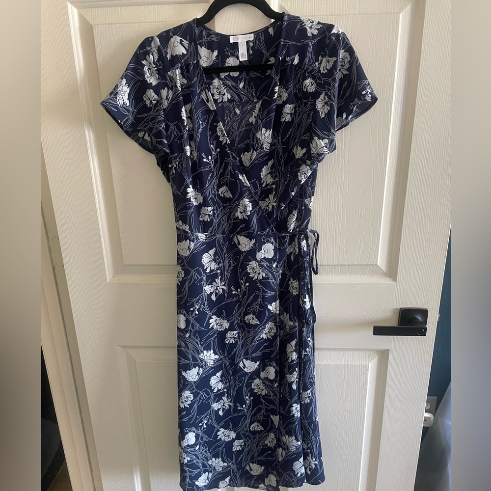 Floral Wrap Dress